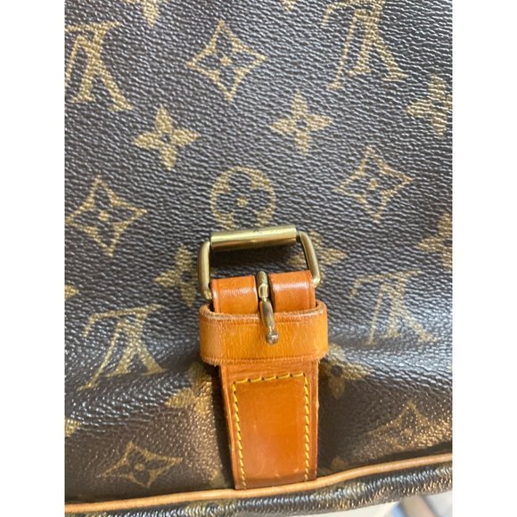 Authentic Louis Vuitton Monogram Saumur 35 Shoulder Cross Bag M42254 LV 4581H - Picture 10 of 14